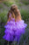 Lilac dress for little princesses 