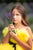 Princešu kleita ''Stefānija'' dzeltenā krāsā