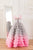 Ombre long dresses for mother and daughter 