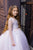 Long, white princess dress 