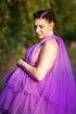 Lilac dress for pregnant women "Viviana"