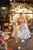 Mammas & Meitas kleitu komplekts ''Sabīne'' pelēkā krāsā ar sudraba fliteru krāsas zvaigznēm