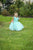 Princešu kleita ar kupliem tilla svārkiem garumā līdz zemei ''Katrina''