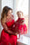 A luxurious set of dresses for mother and daughter 