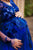 Mežģīņu kleita topošajām māmiņām ''Stefānija'' tumši zilā krāsā