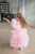 Mammas & Meitas kleitu komplekts ''Grēta'' maigi rozā krāsā
