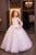 Svinīga garā kleita meitenēm ''Laura'' baltā krāsā