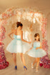 Mint color dress set for Mother & Daughter "Katie"