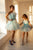 Mint krāsas kleitu komplekts Mammai&Meitai ''Ketija''