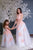 Baltas krāsas svinīgas kleitas ''Dita''  mammai un meitai