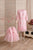 Pink lace dresses for mother and daughter ''Lote''