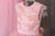 Set of identical dresses for mother and daughter ''Lote'' in pink color