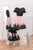 Black and blush mommy and me sequin tutu tulle party dresses with lace trim - Matchinglook