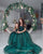 Smaragdzaļu kleitu komplekts Mammai & Meitai ''Endija''
