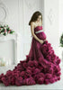 Maternity frill dress for the "Suzanna" photo shoot