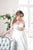 Olivia white pregnancy tulle gown fully decorated with pearls - Matchinglook