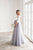 Sophia Wedding maternity white and grey tulle dress - Matchinglook
