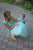 Teal Mother daughter matching tutu lace dress, Mini dresses for Mom and baby, girls party dress, Mommy and Me birthday dress Tight dress - Matchinglook